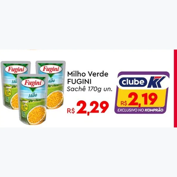 Milho Verde Fugini 170 g