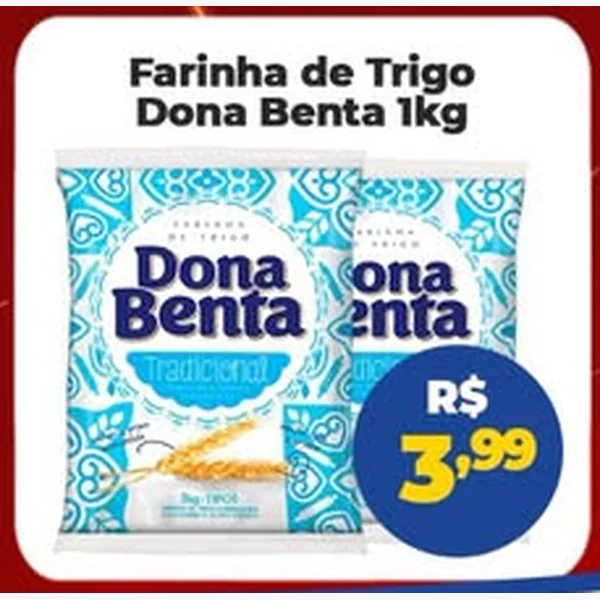 Farinha de Trigo Dona Benta 1 kg