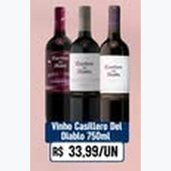 Vinho Casillero Del Diablo 750 ml