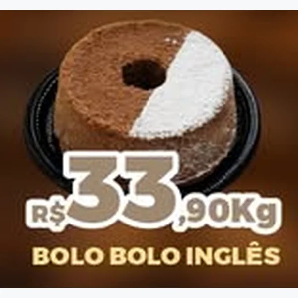 Recorte do encarte de Bolo Inglês