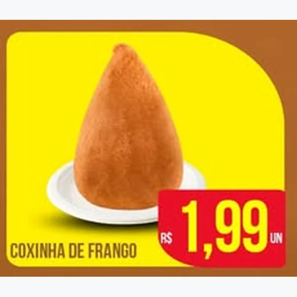 Recorte do encarte de Coxinha de Frango