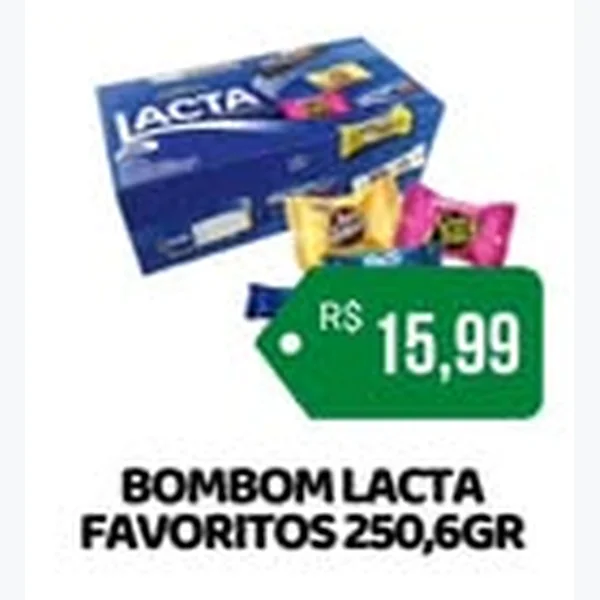 Bombom Favoritos Lacta 250,6 g
