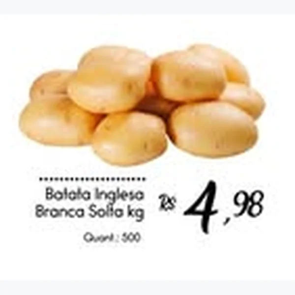 Batata Inglesa Branca