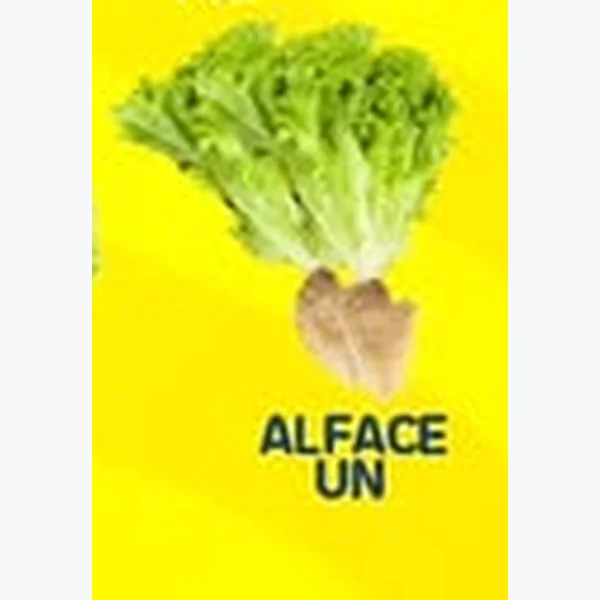 Recorte do encarte de Alface