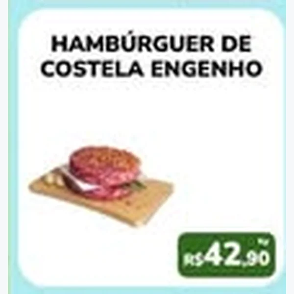 Hambúrguer de Costela Engenho