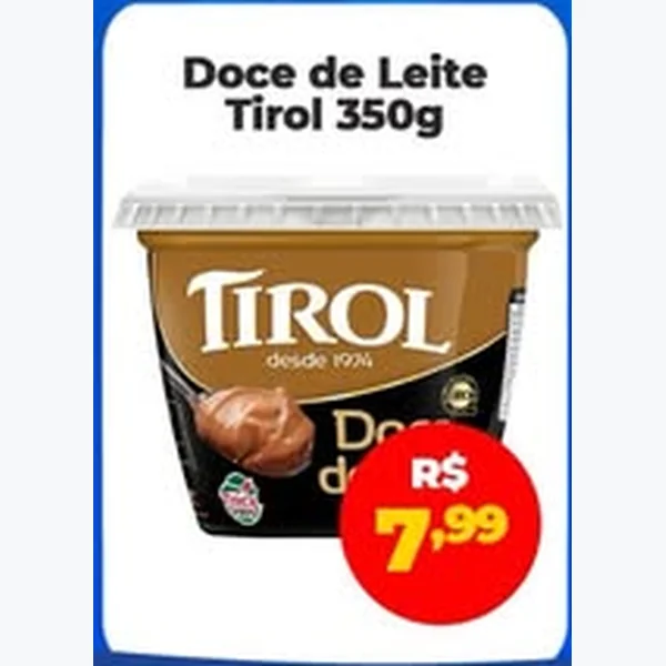 Doce de Leite Tirol 350 g