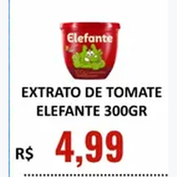 Extrato de Tomate Elefante 300 g
