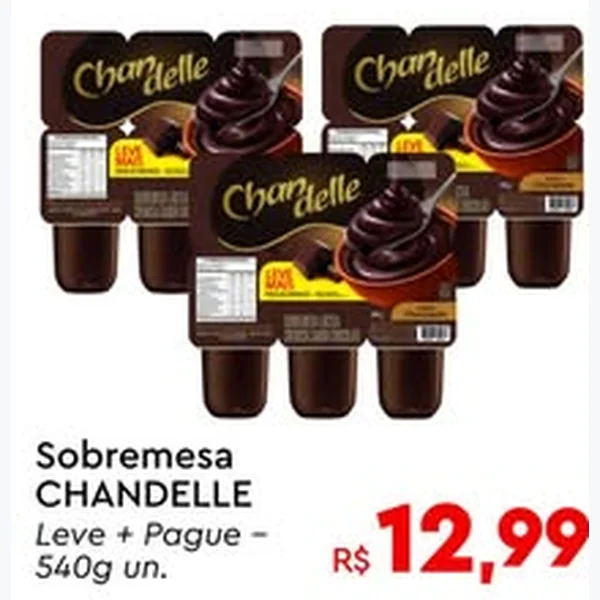 Sobremesa Chandelle 540 g