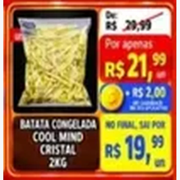 Batata Congelada Cool Mind Cristal