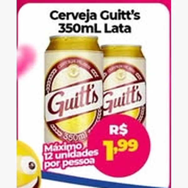 Cerveja Guitt's 350 ml