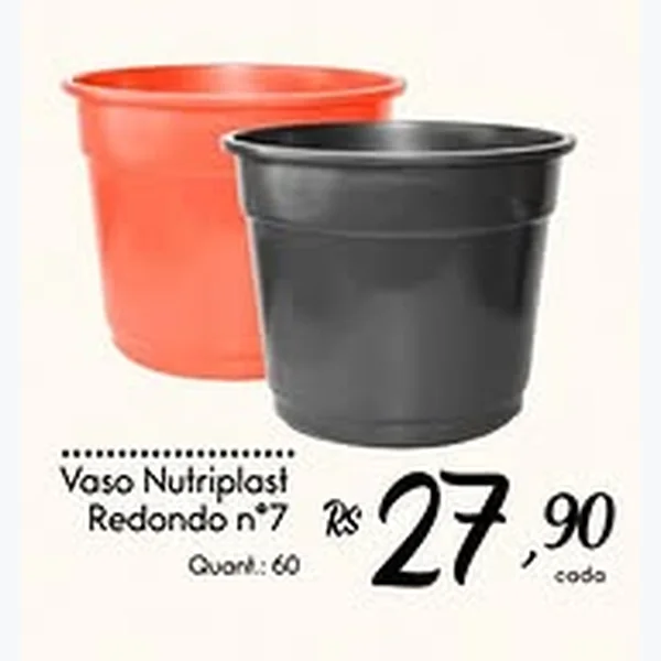 Vaso Nutriplast Redondo N°7