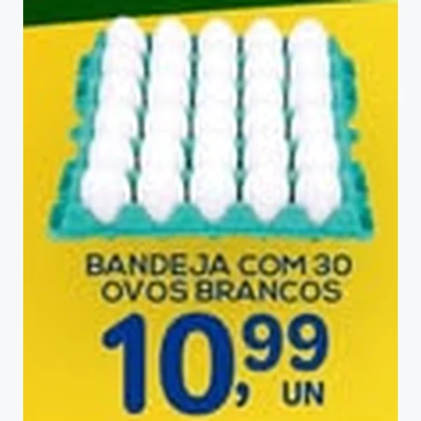 Ovos Brancos 30 un