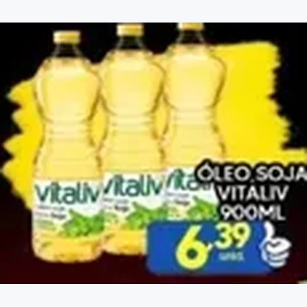 Óleo de Soja Vitaliv 900 ml
