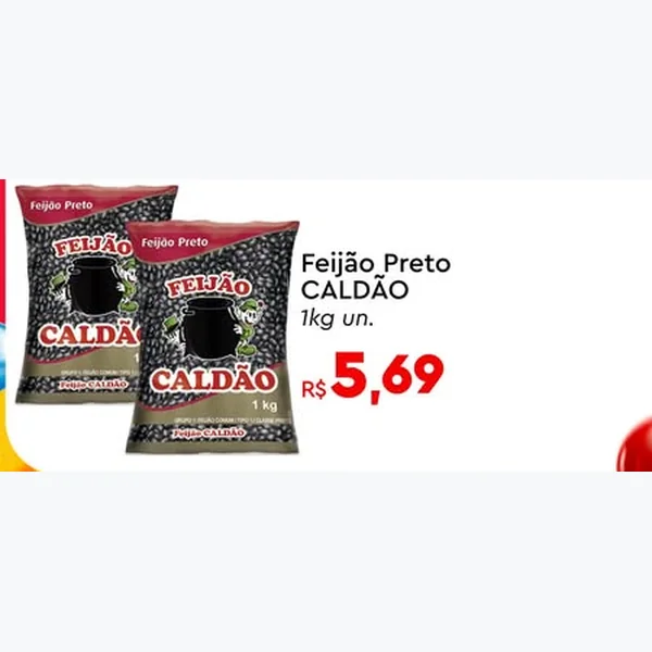 Feijão Preto CALDÃO 1 kg