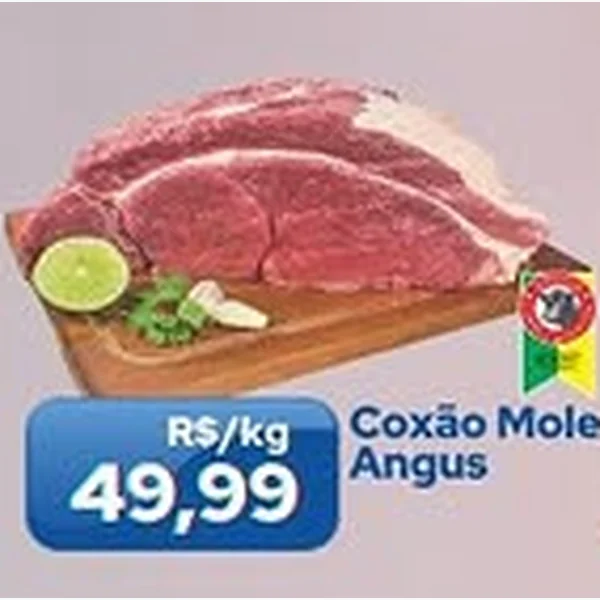 Recorte do encarte de Coxão Mole Angus