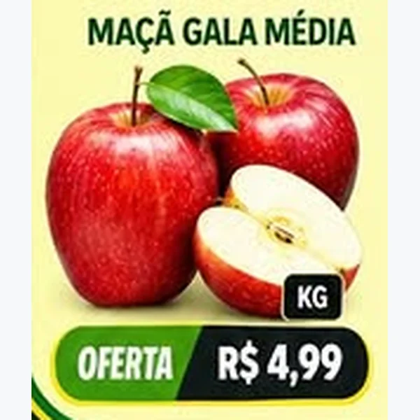 Maçã Gala Média