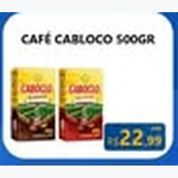 Recorte do encarte de Café Caboclo 500 g