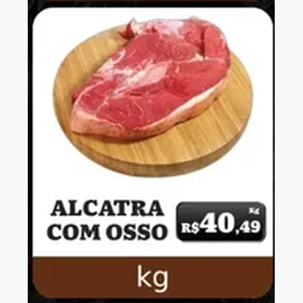 Alcatra com Osso