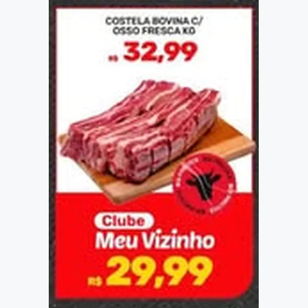 Costela Bovina com Osso