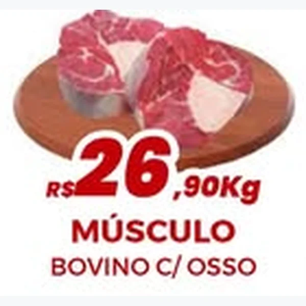Recorte do encarte de Músculo Bovino