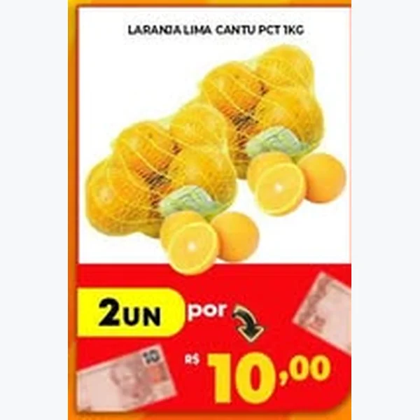Recorte do encarte de Laranja Lima Cantu