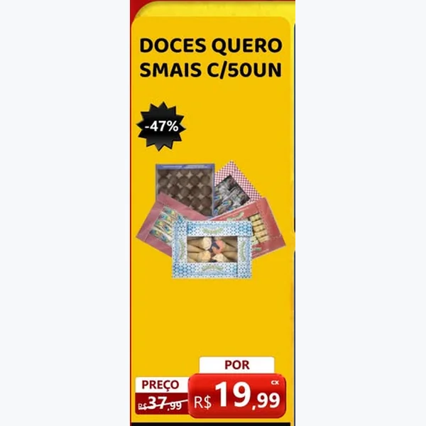 Doces Quero S. Mais 50 un