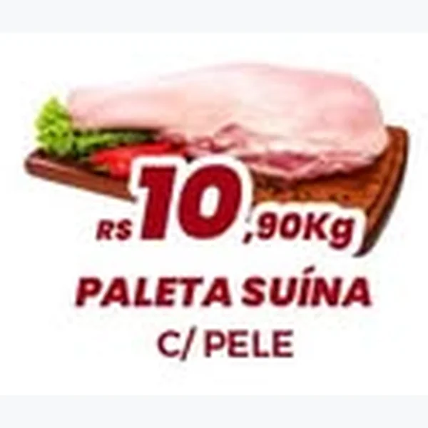 Paleta Suína com Pele