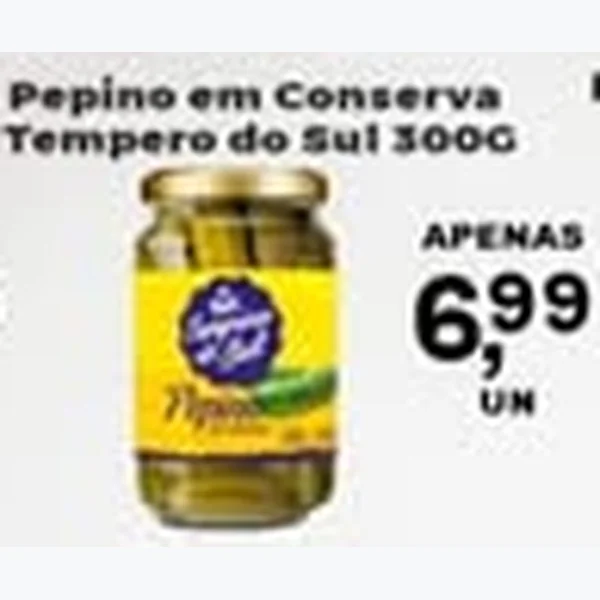 Pepino em Conserva Tempero do Sul 300 g