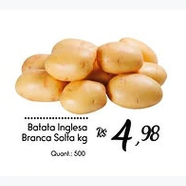 Recorte do encarte de Batata Inglesa Branca