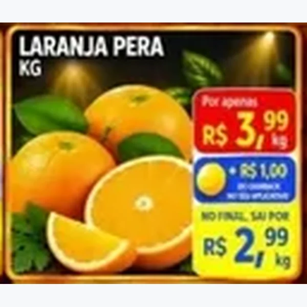 Recorte do encarte de Laranja Pera