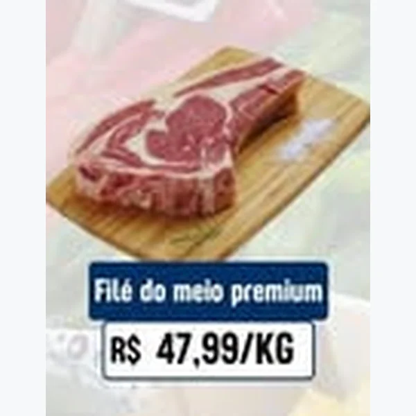 Recorte do encarte de Filé do Meio Premium