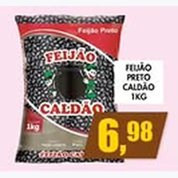 Feijão Preto Caldão 1 kg