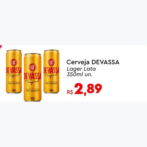 Cerveja Lager Devassa 350 ml