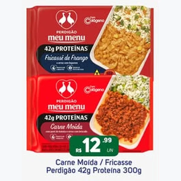 Recorte do encarte de Carne Moída Perdigão 300 g