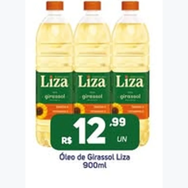 Óleo de Girassol Liza 900 ml