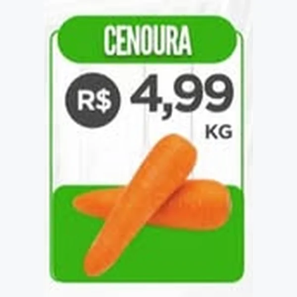 Recorte do encarte de Cenoura