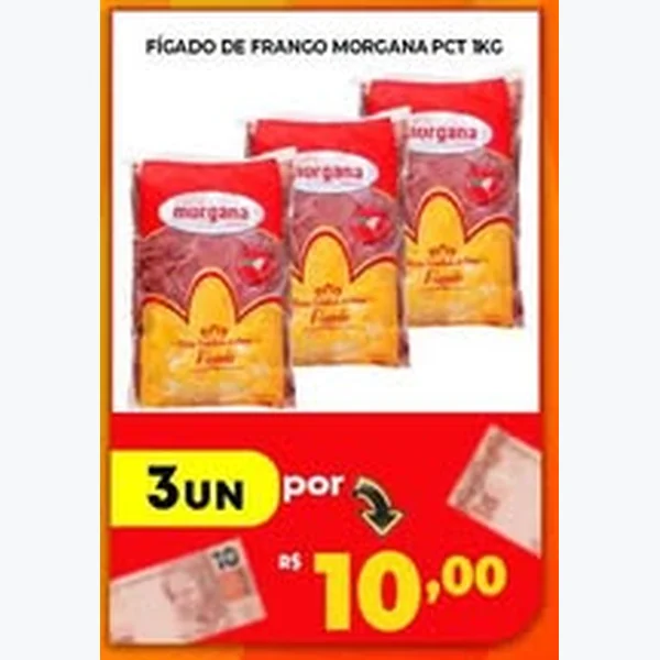 Recorte do encarte de Fígado de Frango Morgana
