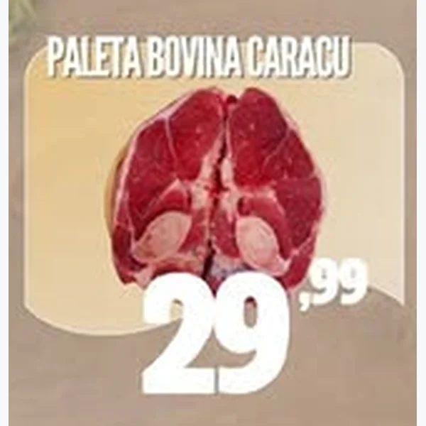 Paleta Bovina Caracu