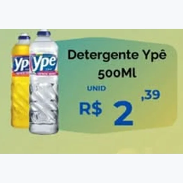 Detergente Ypê 500 ml