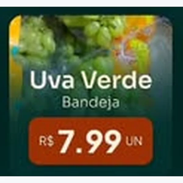 Recorte do encarte de Uva Verde