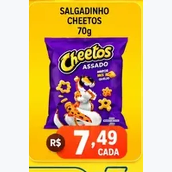 Salgadinho Assado Cheetos 70 g