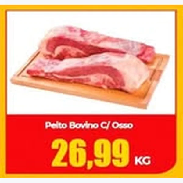 Peito Bovino C/ Osso