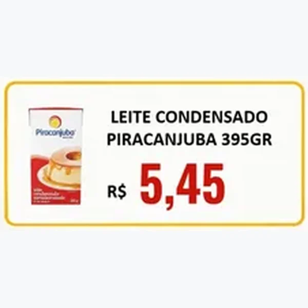 Leite Condensado Piracanjuba 395 g