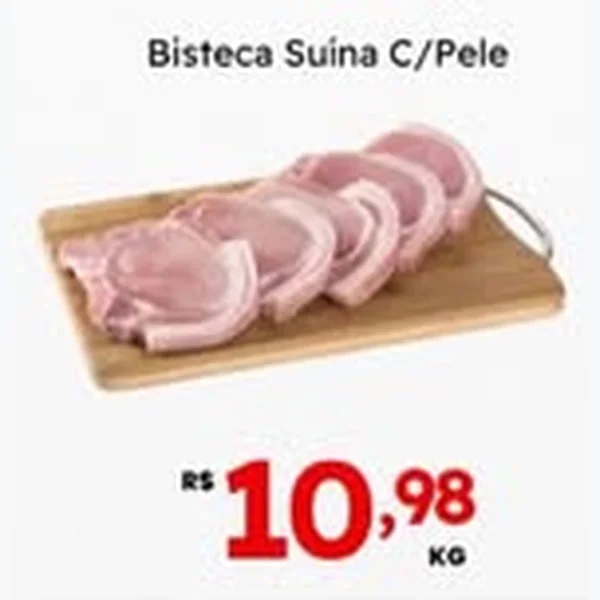 Bisteca Suína C/pele