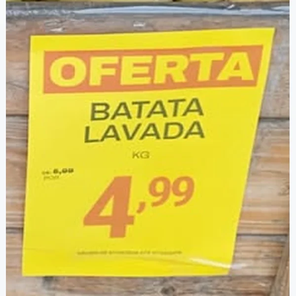 Batata Lavada