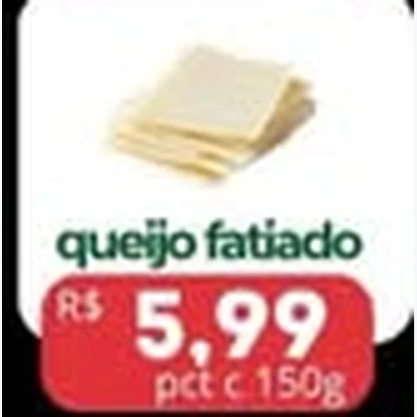 Queijo Fatiado 150 g