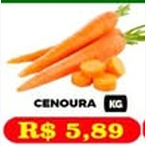 Recorte do encarte de Cenoura