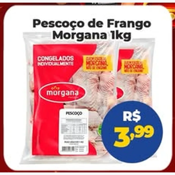 Pescoço de Frango Morgana 1 kg