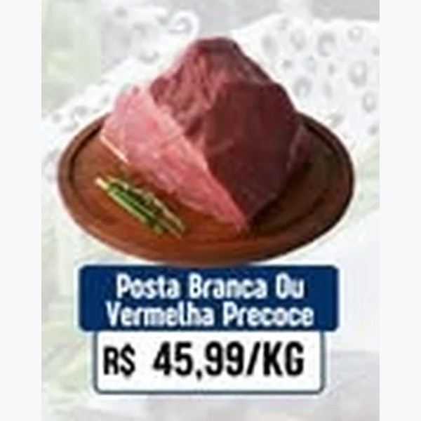 Recorte do encarte de Posta Branca Precoce
