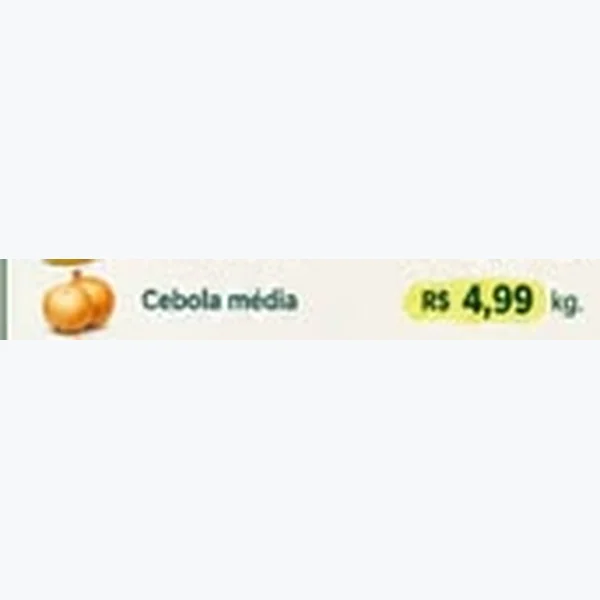 Cebola Média